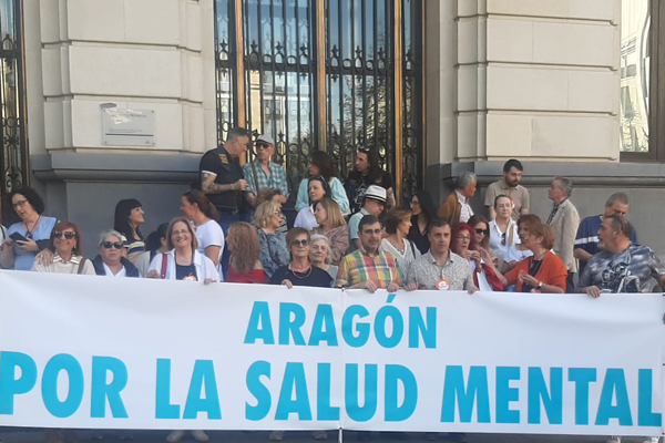 manifestación SALUD MENTAL