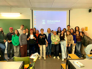 El Volcán en Universidad Zaragoza Ciencias de la Salud evento